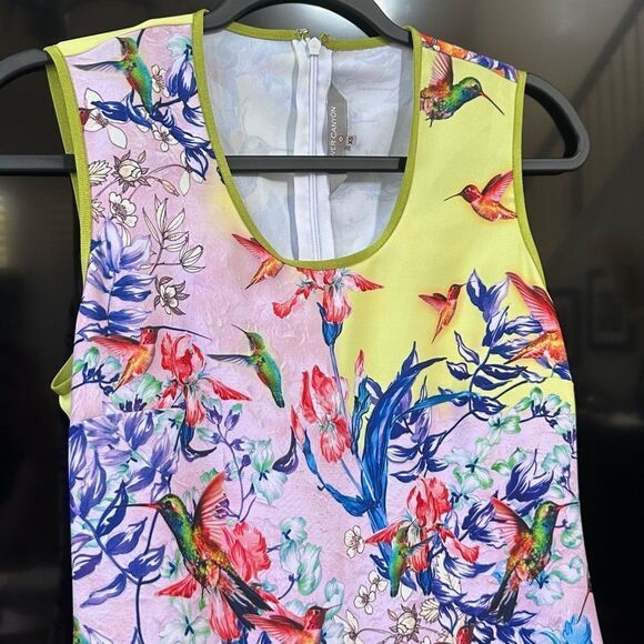 Clover Canyon Birds Dress, Size XS - Picture 3 of 13